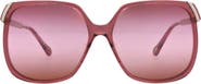 Chloé 60mm Oversize Sunglasses
