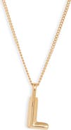 JENNY BIRD Customized Monogram Pendant Necklace