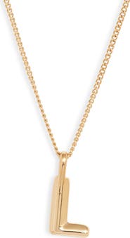 JENNY BIRD Customized Monogram Pendant Necklace