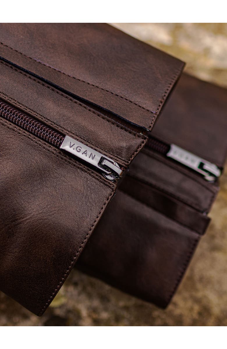 V.GAN LONDON Vegan Avocado Knee-High Boot, Alternate, color, Brown