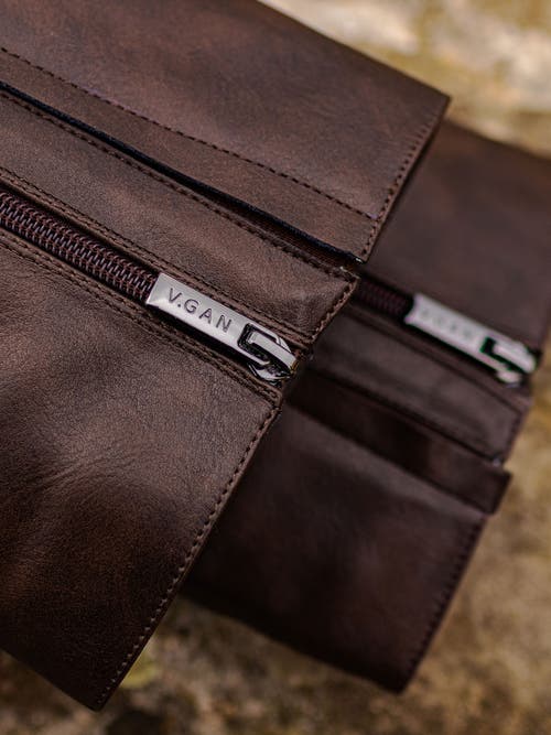 V.gan London Vegan Avocado Knee-high Boot In Brown