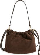 Strathberry Suede Top Handle Bag