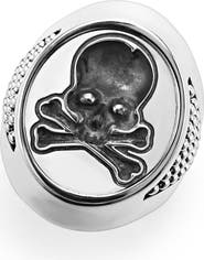 LAGOS Anthem Skull Wax Seal Signet Ring
