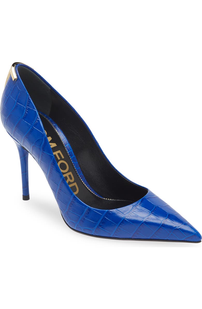 TOM FORD Iconic-T Pointed Toe Pump, Main, color,