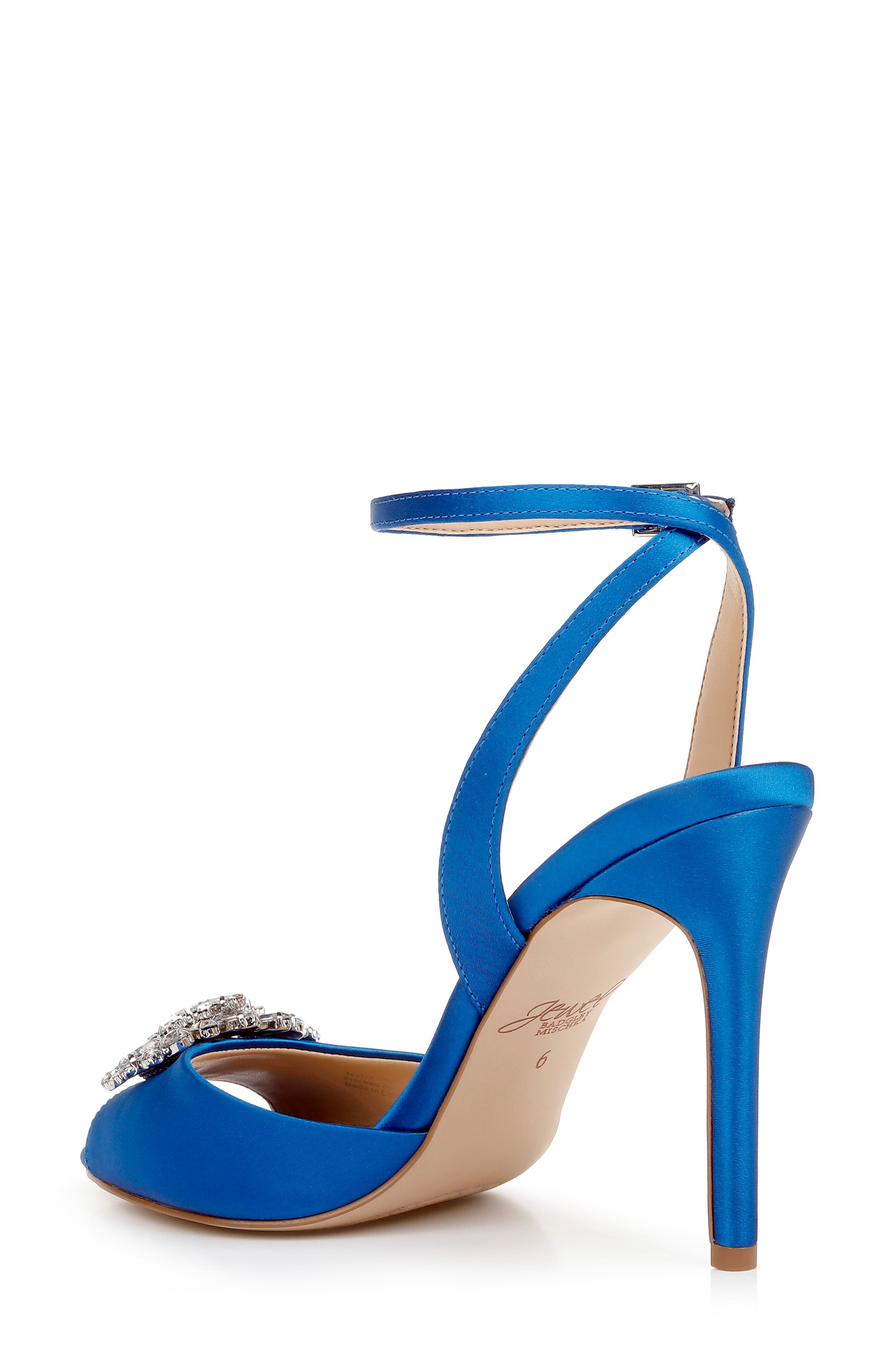 Jewel Badgley Mischka Jessa Sandal, Alternate, color, 