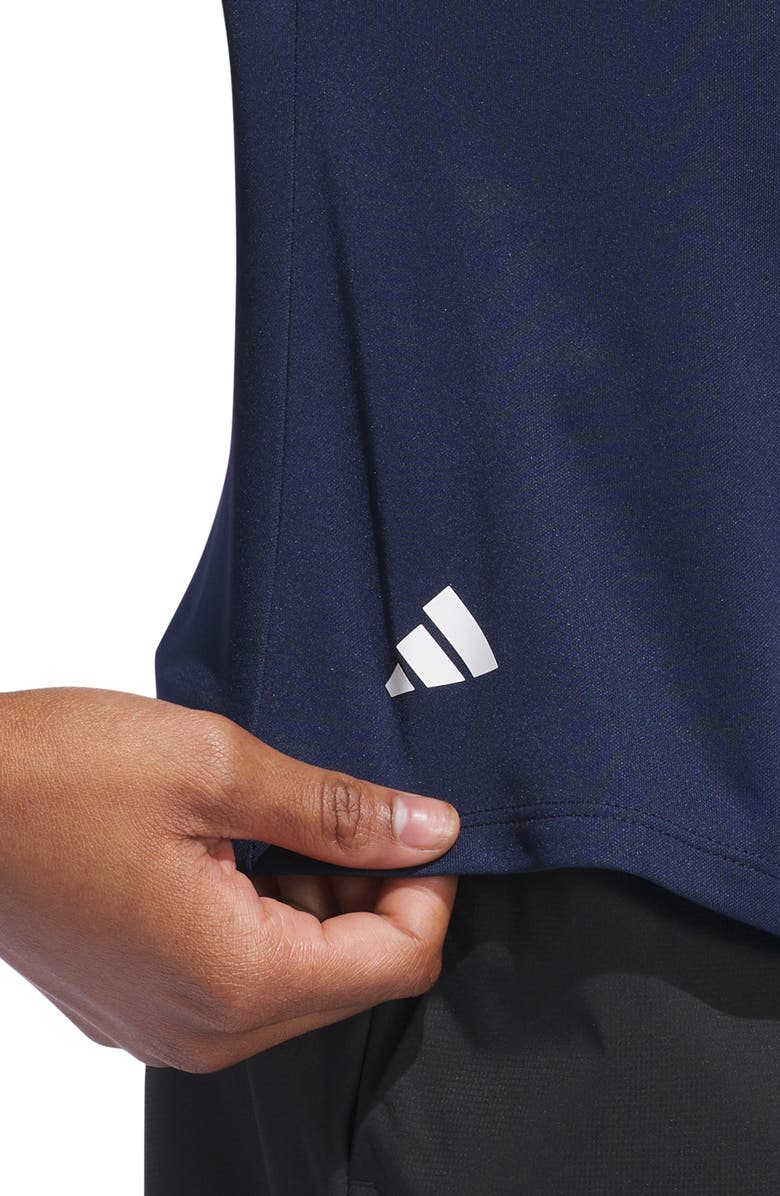 adidas Performance Short Sleeve Golf Polo, Alternate, color, Conavy