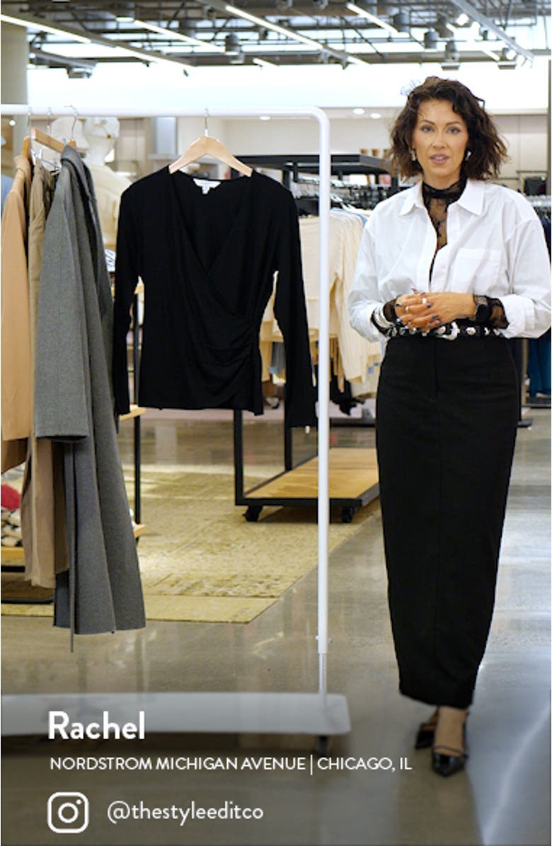 Eames Surplice Jersey Top, sales video thumbnail