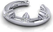 Seed2Stone Triple-Threat Diamond Ear Cuff
