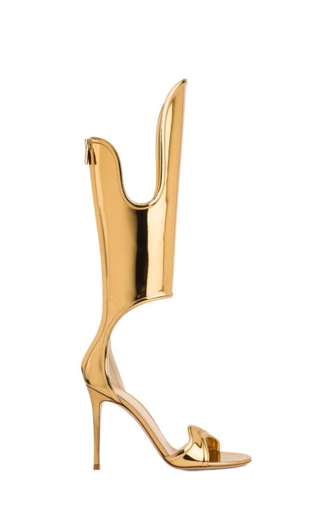 Women's Gianvito Rossi Metallic Heels | Nordstrom Women's Gianvito Rossi Metallic Heels | Nordstrom