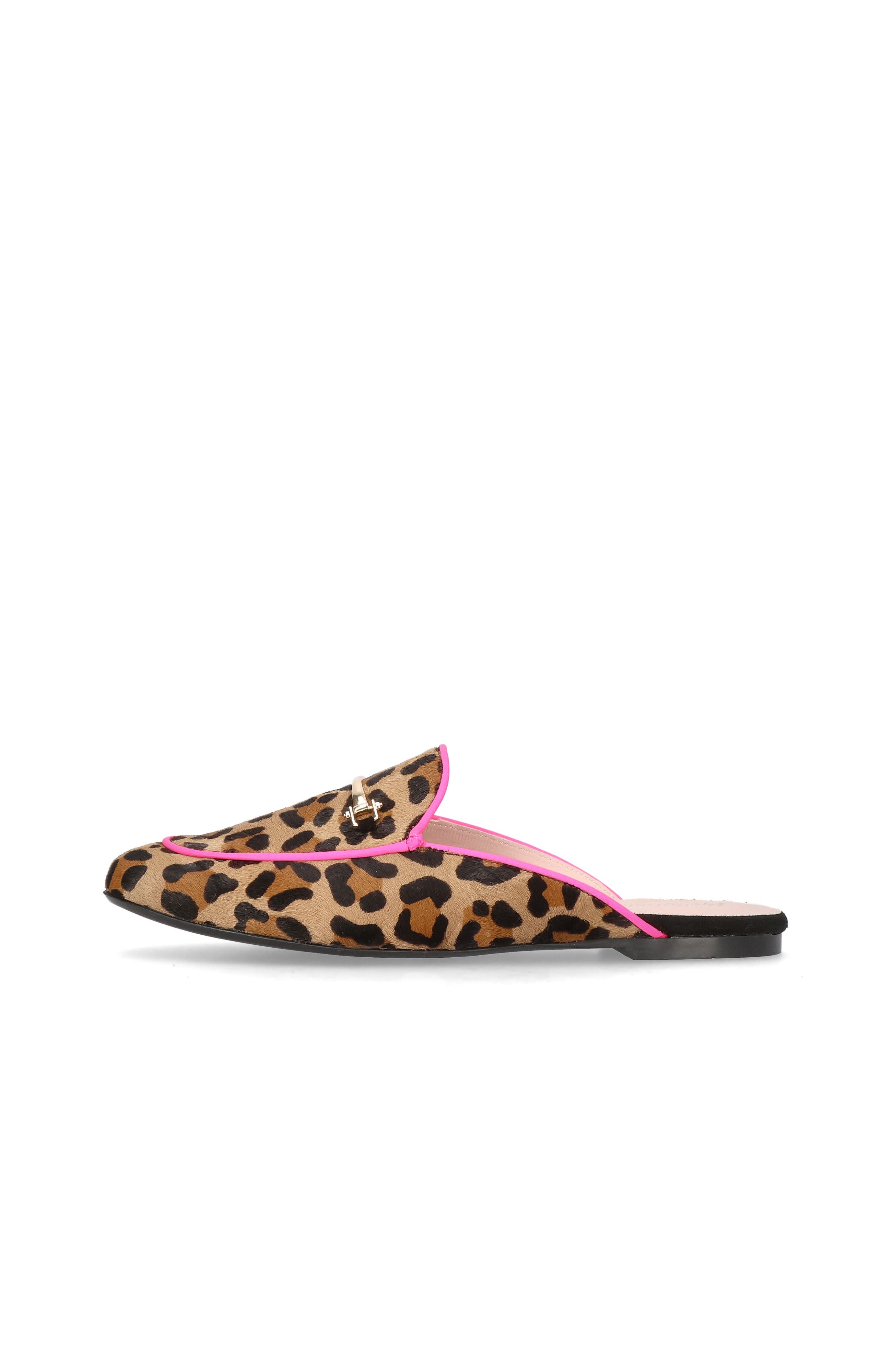 Pretty Ballerinas Round Toe Poni Loafer Slide, Alternate, color, Beige