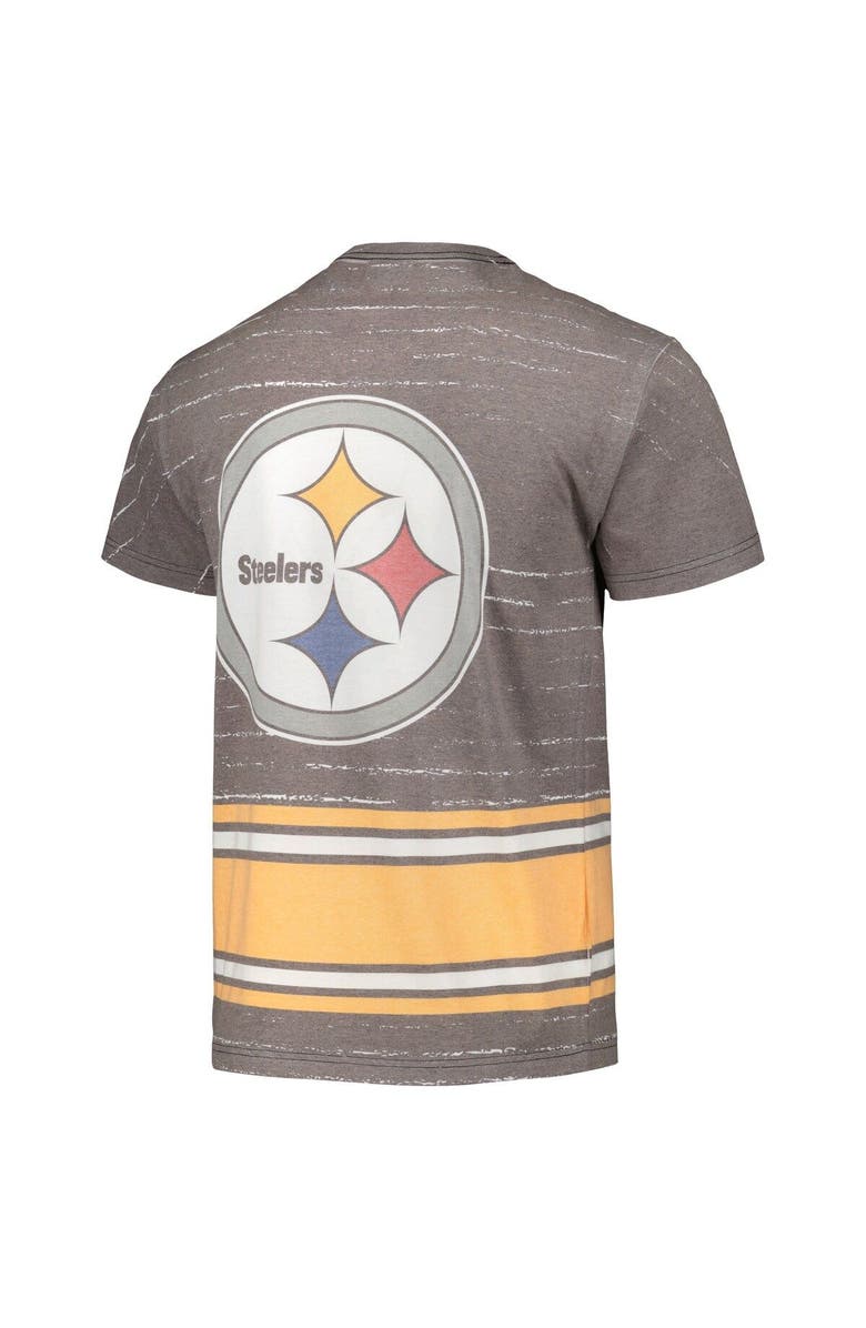 Mitchell & Ness Men's Mitchell & Ness Black Pittsburgh Steelers Jumbotron 3.0 T-Shirt, Alternate, color, Black