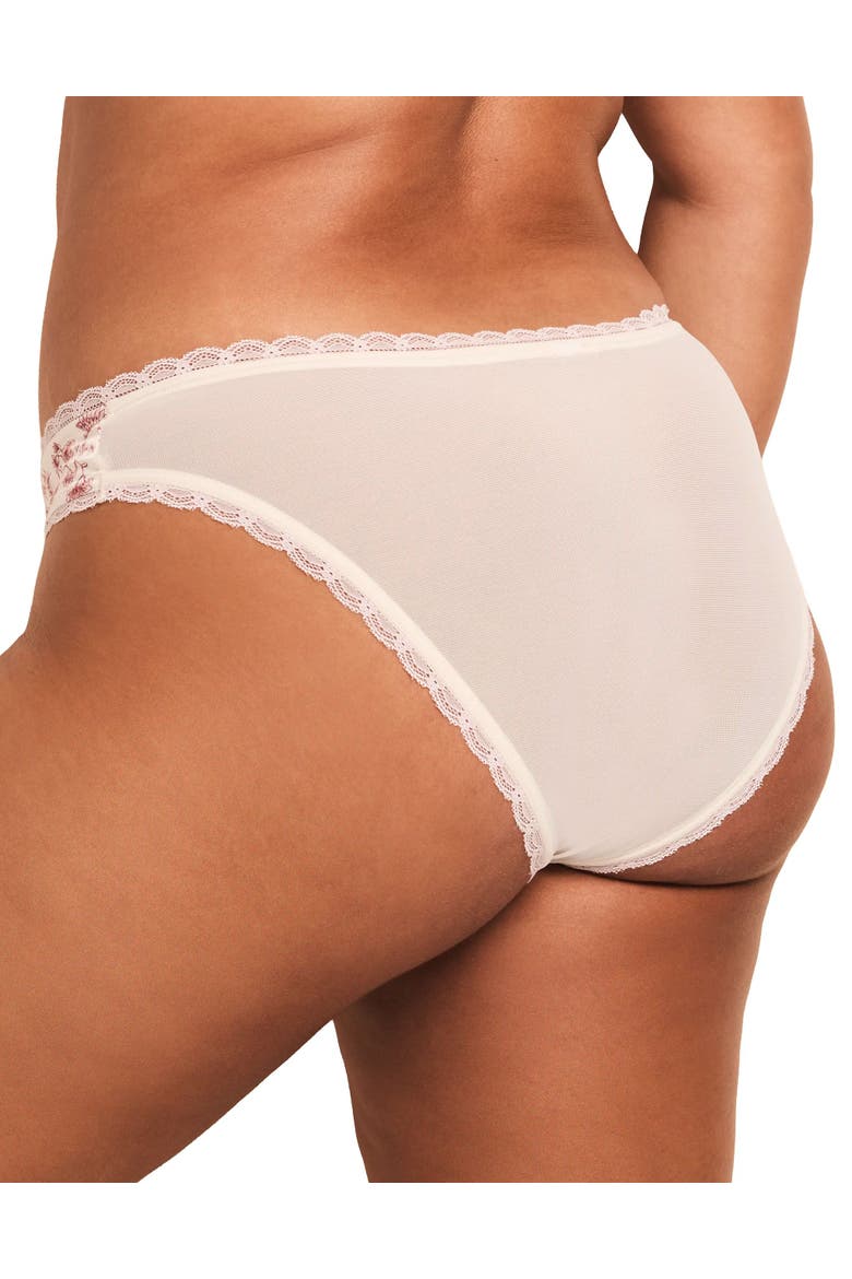 Elsie Bikini Panties, Alternate, color, Floral pink
