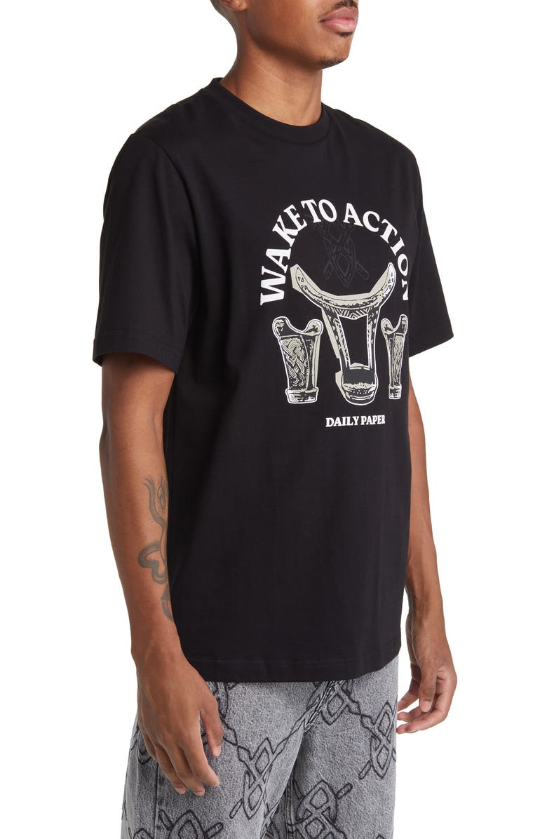 DAILY PAPER Rivo Cotton Graphic T-Shirt, Alternate, color, 