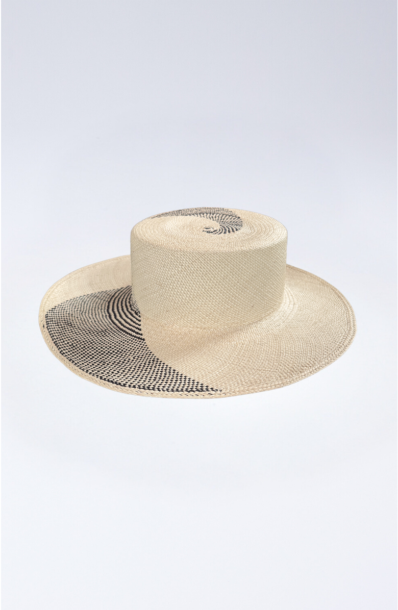 Heads Of State Hat Co. Spiral Bolero Straw Hat, Alternate, color, Multiple Color