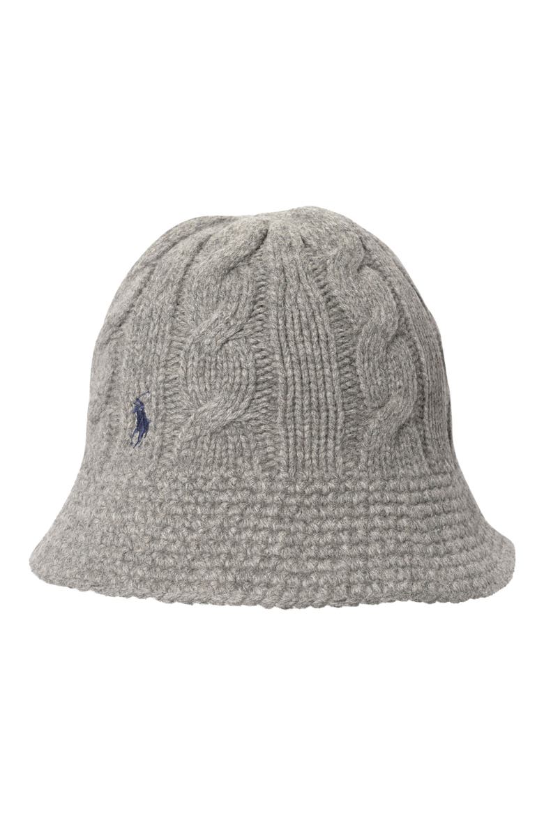 Cable Stitch Wool Blend Bucket Hat (Women) | Nordstrom display picture 2
