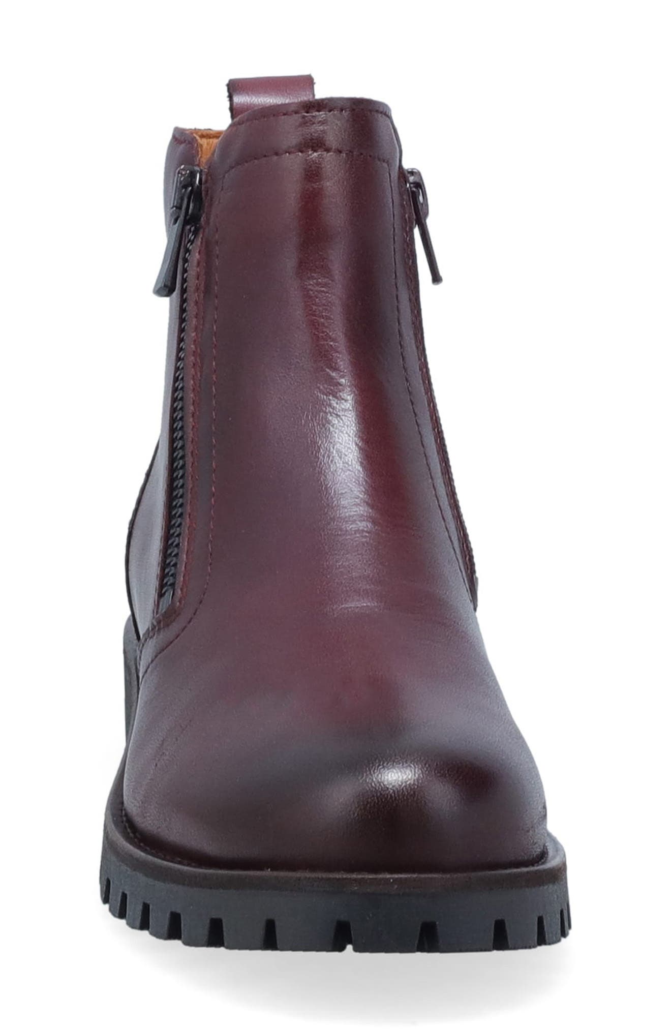 Alise Block Heel Bootie, Alternate, color, WINE