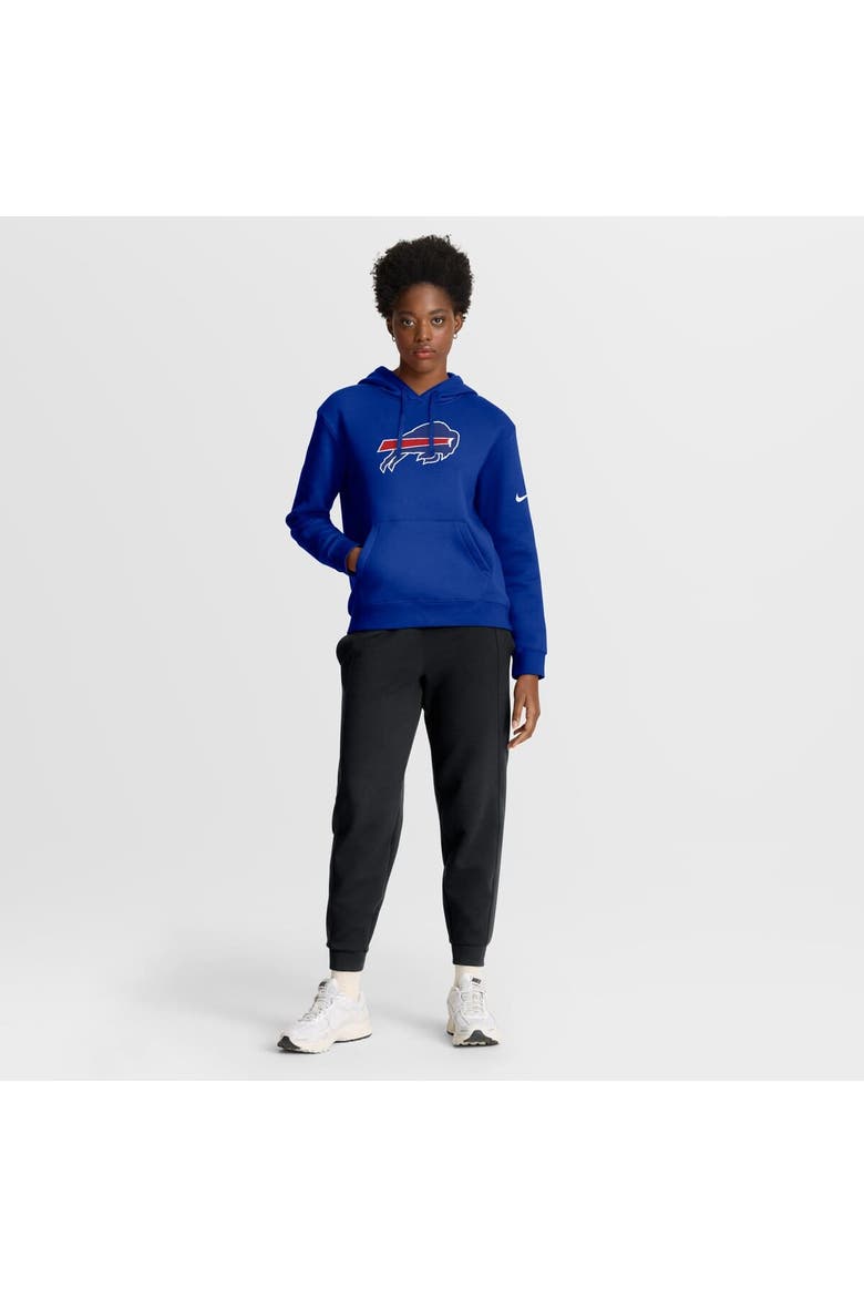 Women's Nike Royal Buffalo Bills Club Fleece Pullover Hoodie, Alternate, color, Royal