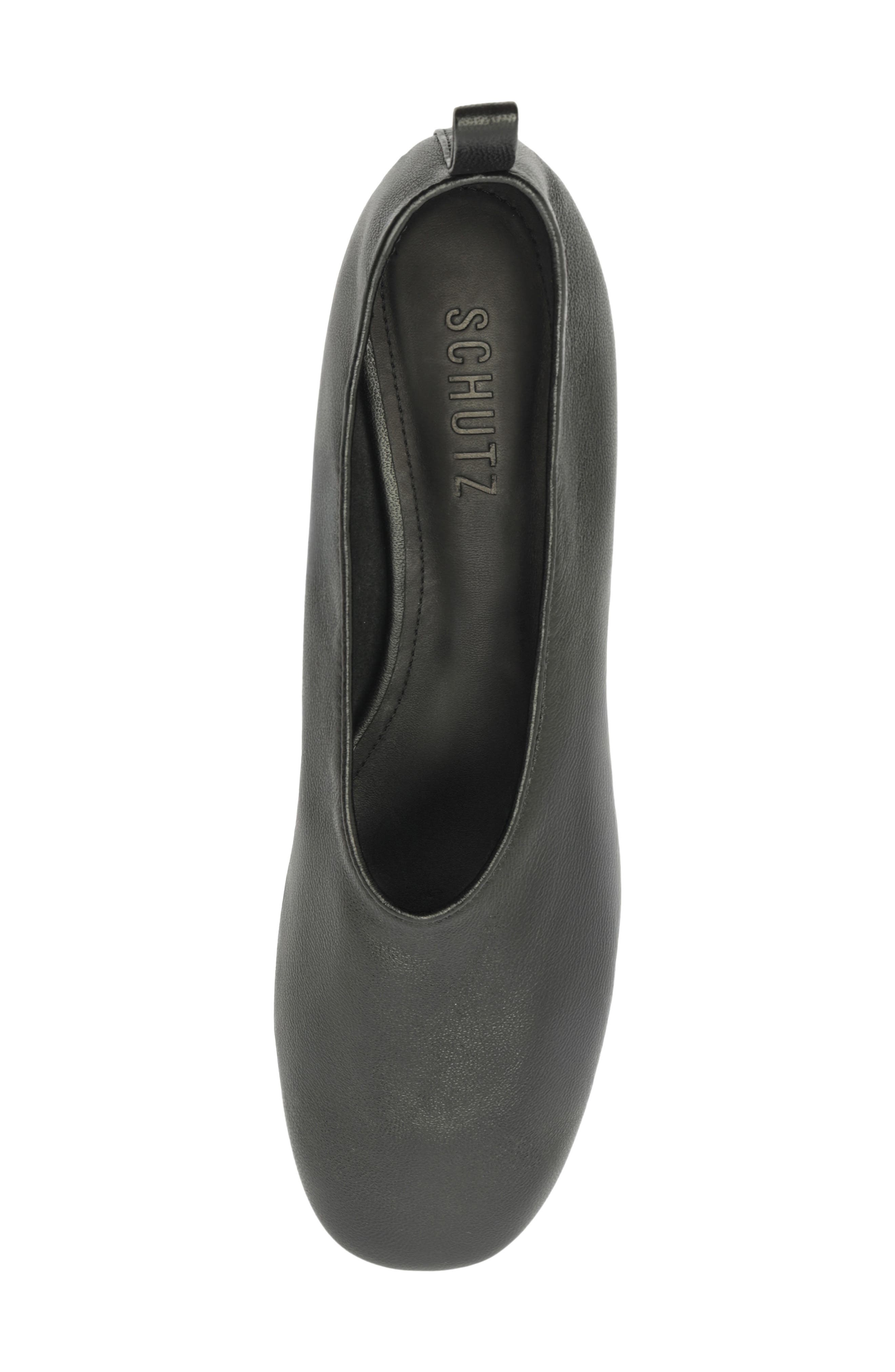 Schutz Hadley Flat, Alternate, color, Black