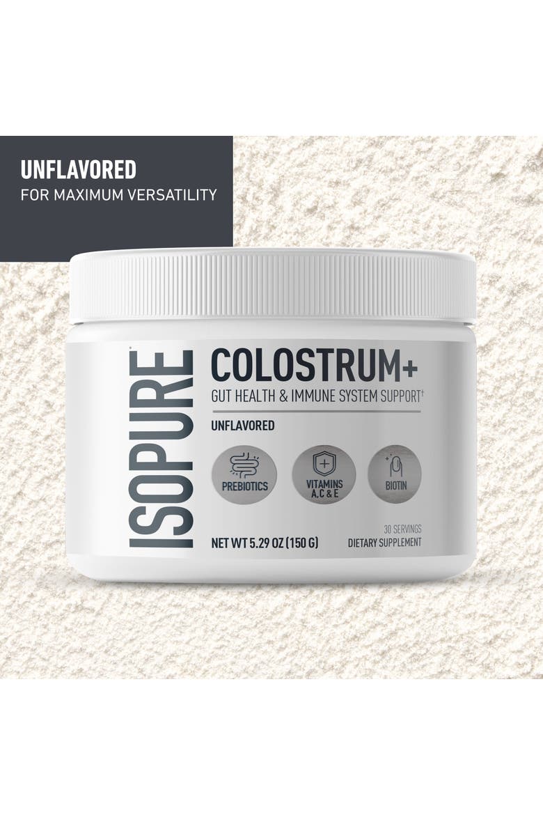 Colostrum + Gut Health & Immune System Support, 30 Servings, Alternate, color, None