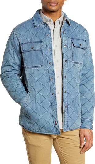 Faherty Reversible Jacket Faherty Bondi Reversible Organic Cotton Shirt Jacket | Nordstrom