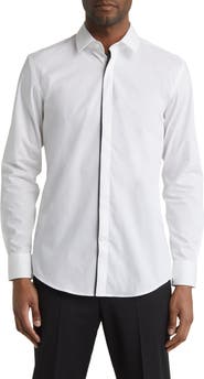 BOSS Hank Party Slim Fit Dress Shirt