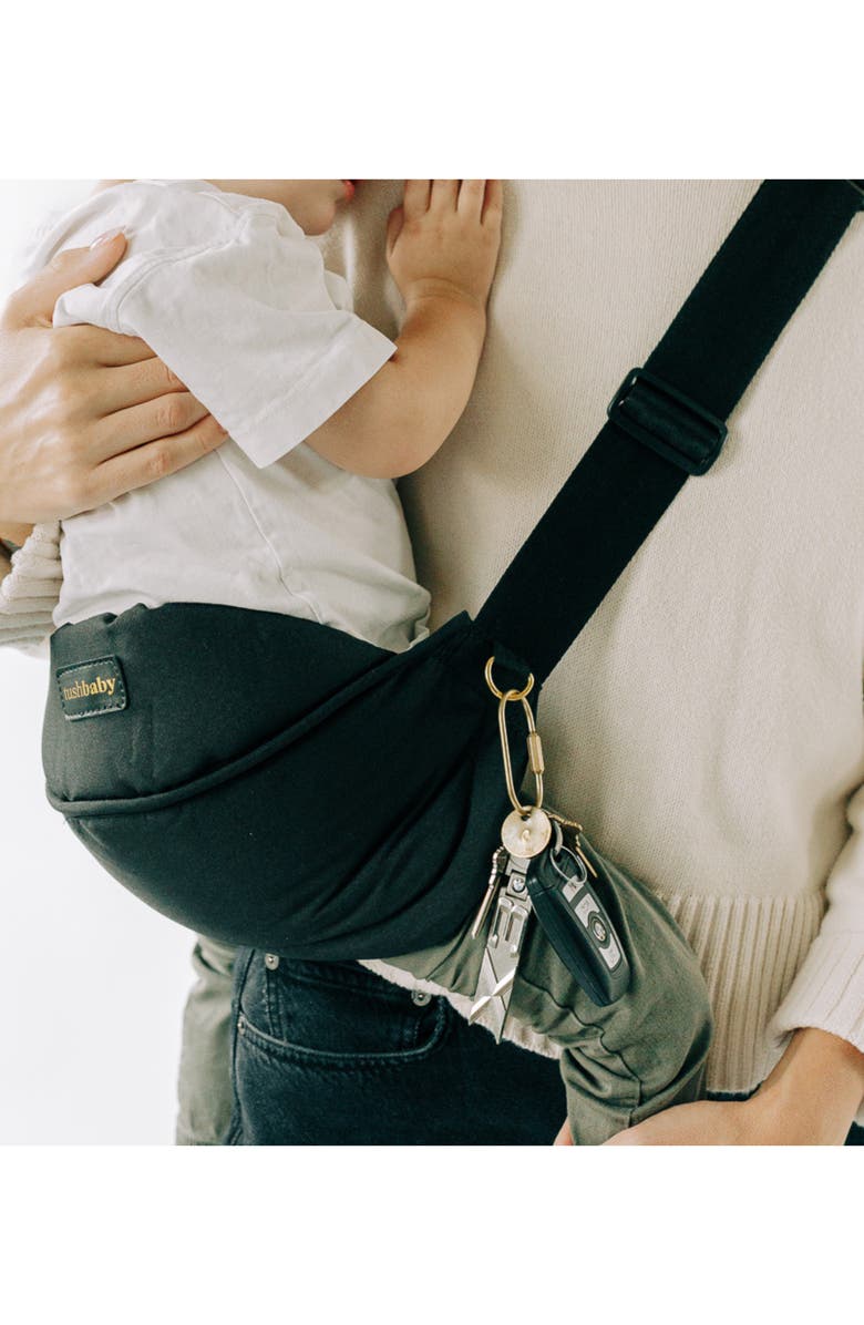 Tushbaby Liftoff Toddler Sling, Alternate, color, Black