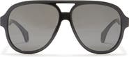 Gucci 58mm Aviator Sunglasses