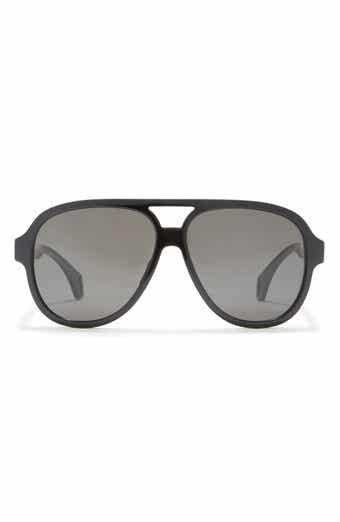 Gucci 58mm Aviator Sunglasses