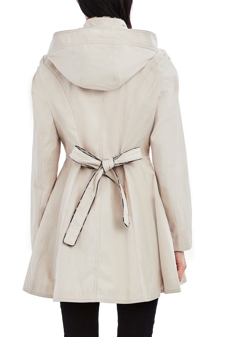 Tie Waist Trench Coat, Alternate, color, OATMEAL