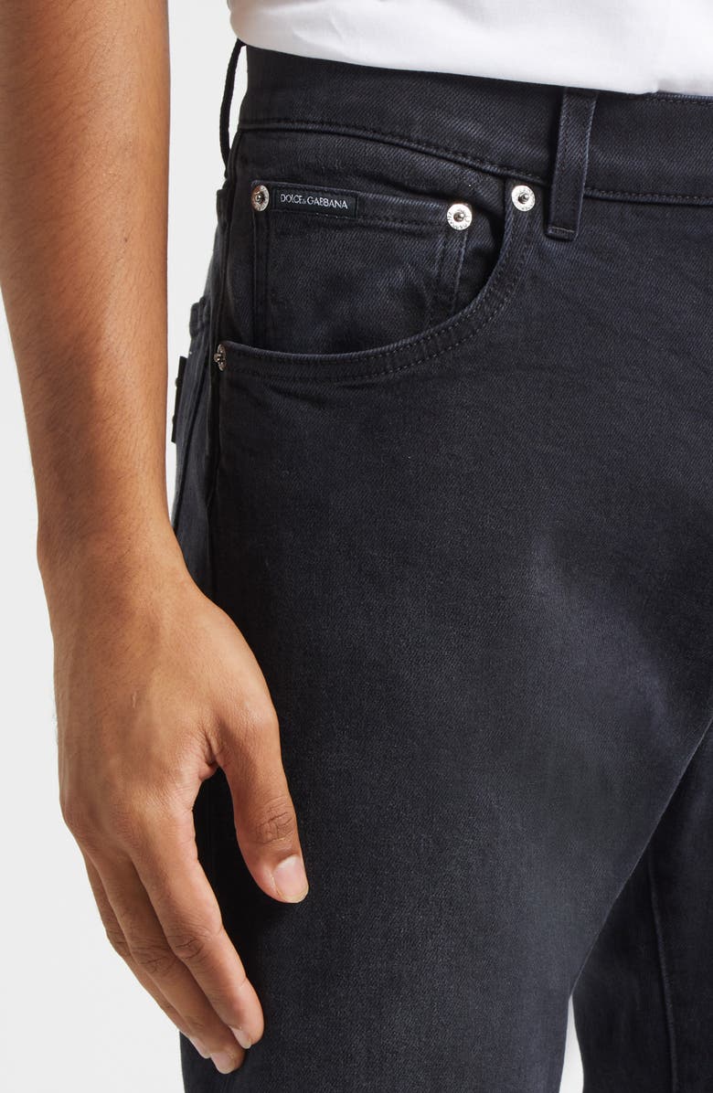 Dolce&Gabbana Slim Fit Stretch Jeans, Alternate, color, S9001 Grey