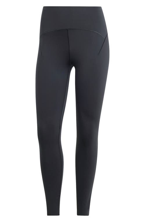 Shop Adidas Originals Adidas All Me Luxe 7/8 Leggings In Black