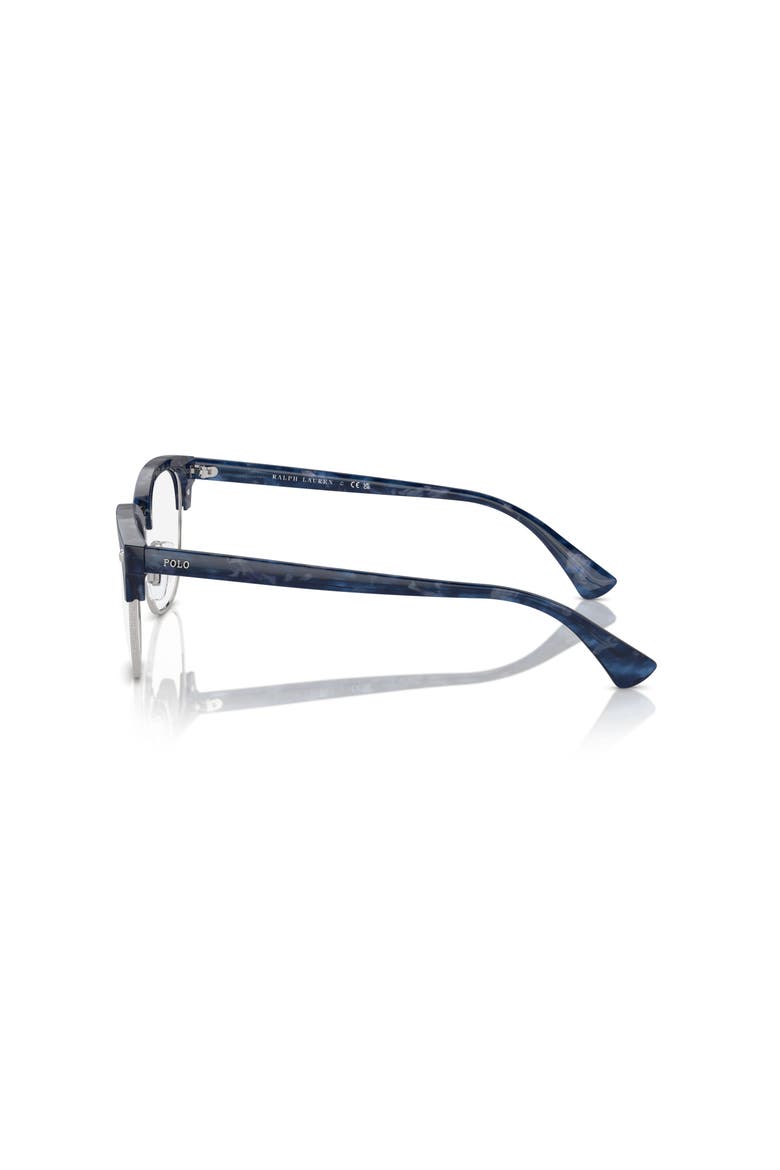 52mm Square optical glasses, Alternate, color, Blue