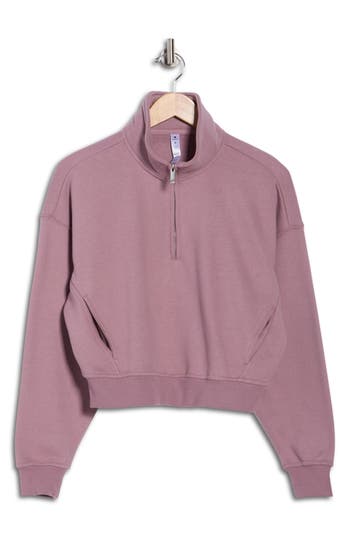 Apana Forever Fleece Quarter Zip Sweatshirt