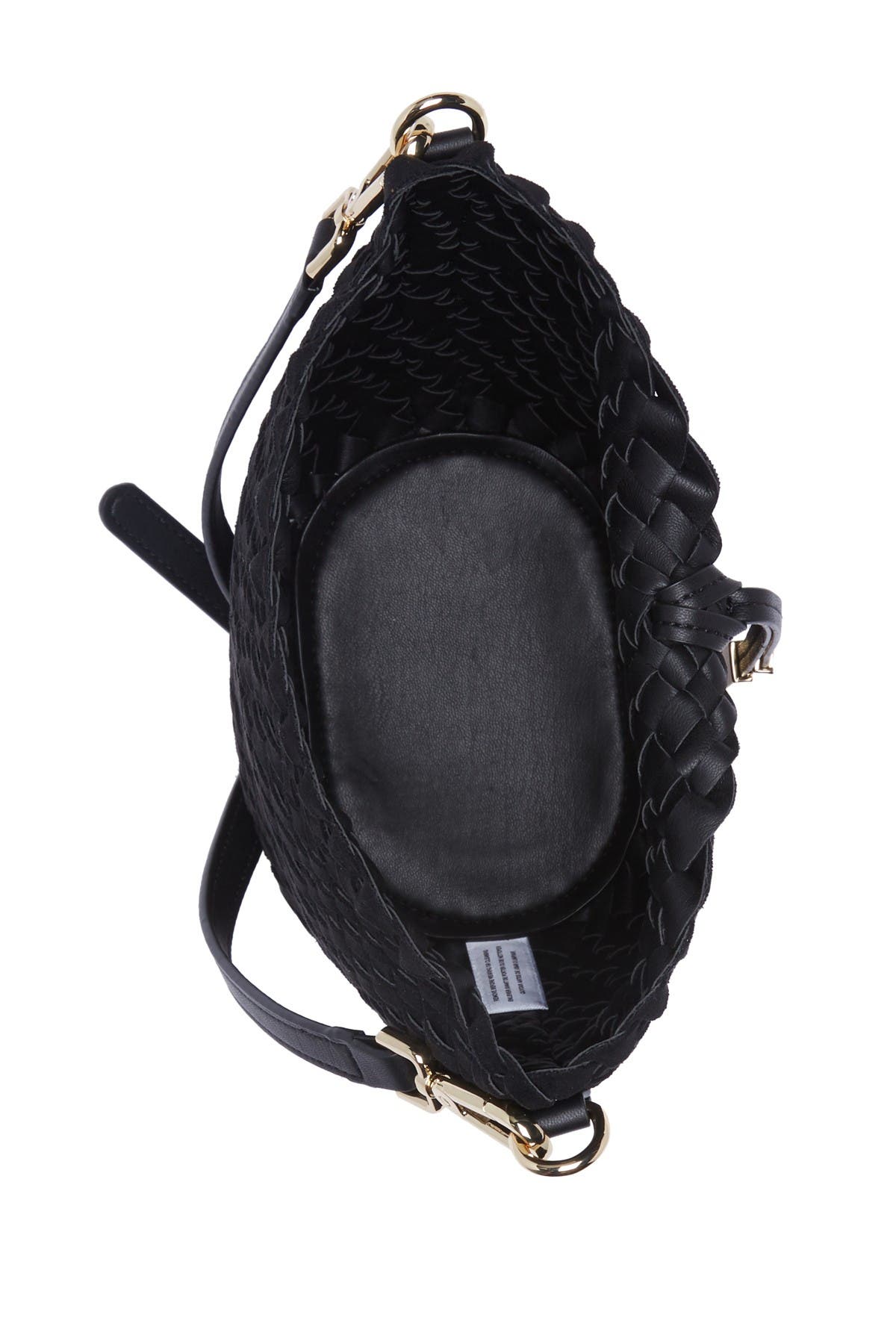 Calvin Klein Naomi Woven North/South Crossbody, Alternate, color, 
