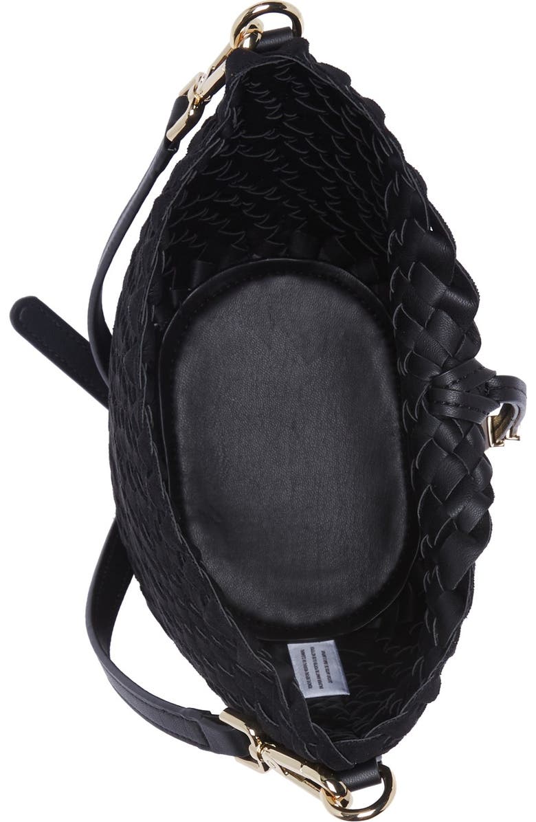 Calvin Klein Naomi Woven North/South Crossbody, Alternate, color,