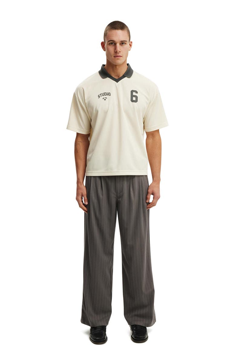 Cotton On Men's Cropped Sports Jersey, Alternate, color, Creampuff Studiio Star