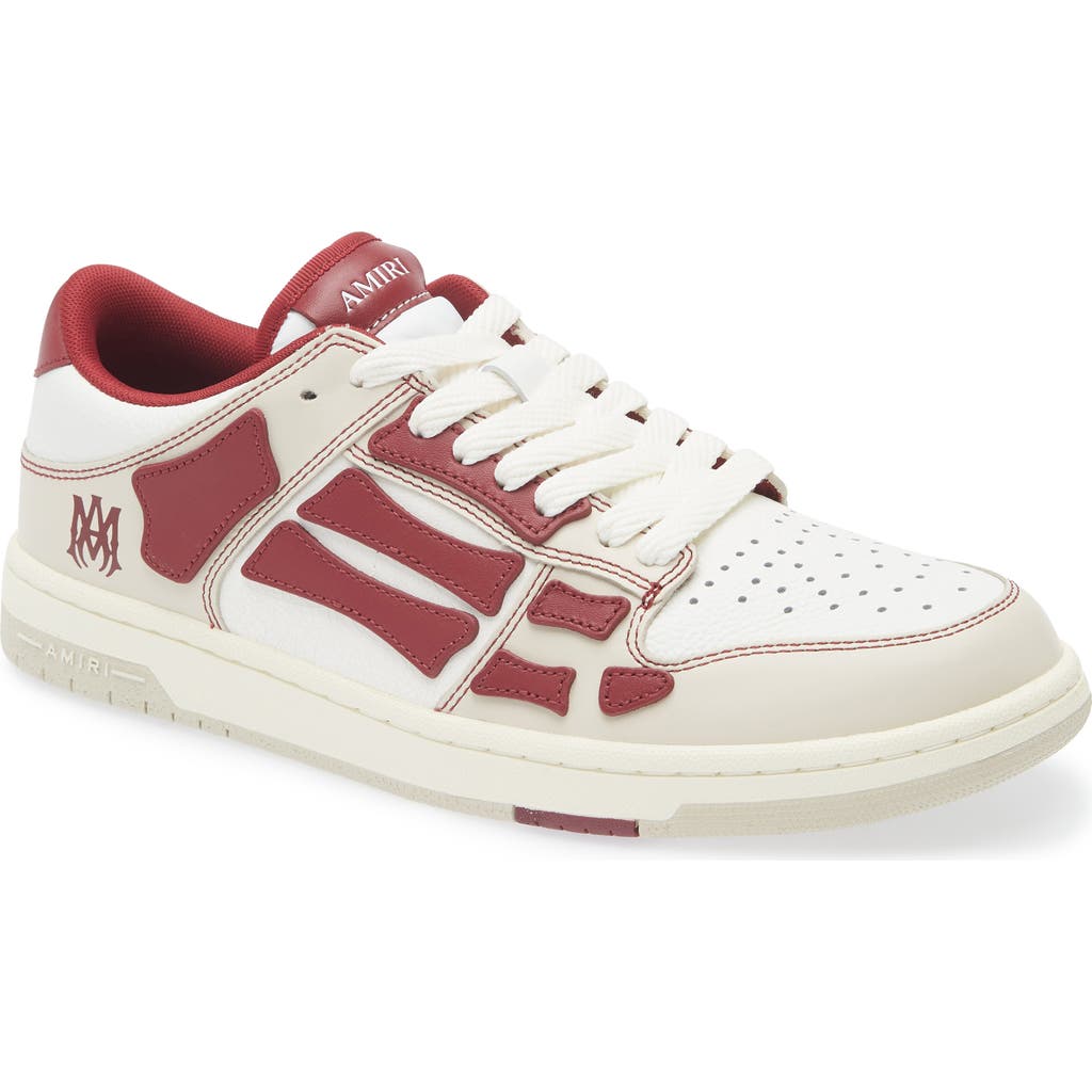 Amiri "varsity Skel" Sneaker In Red