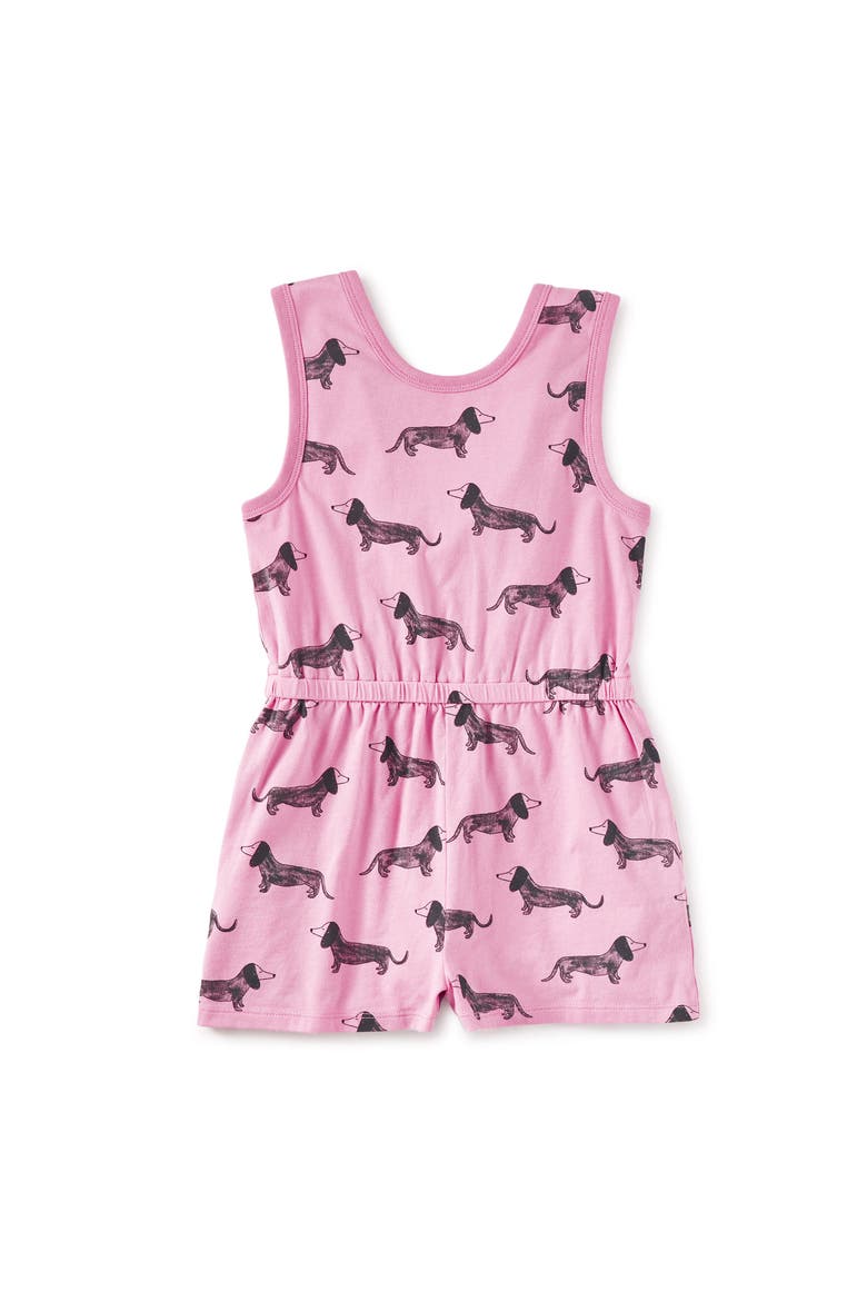 Reversible Wrap Romper, Main, color, Dachshunds