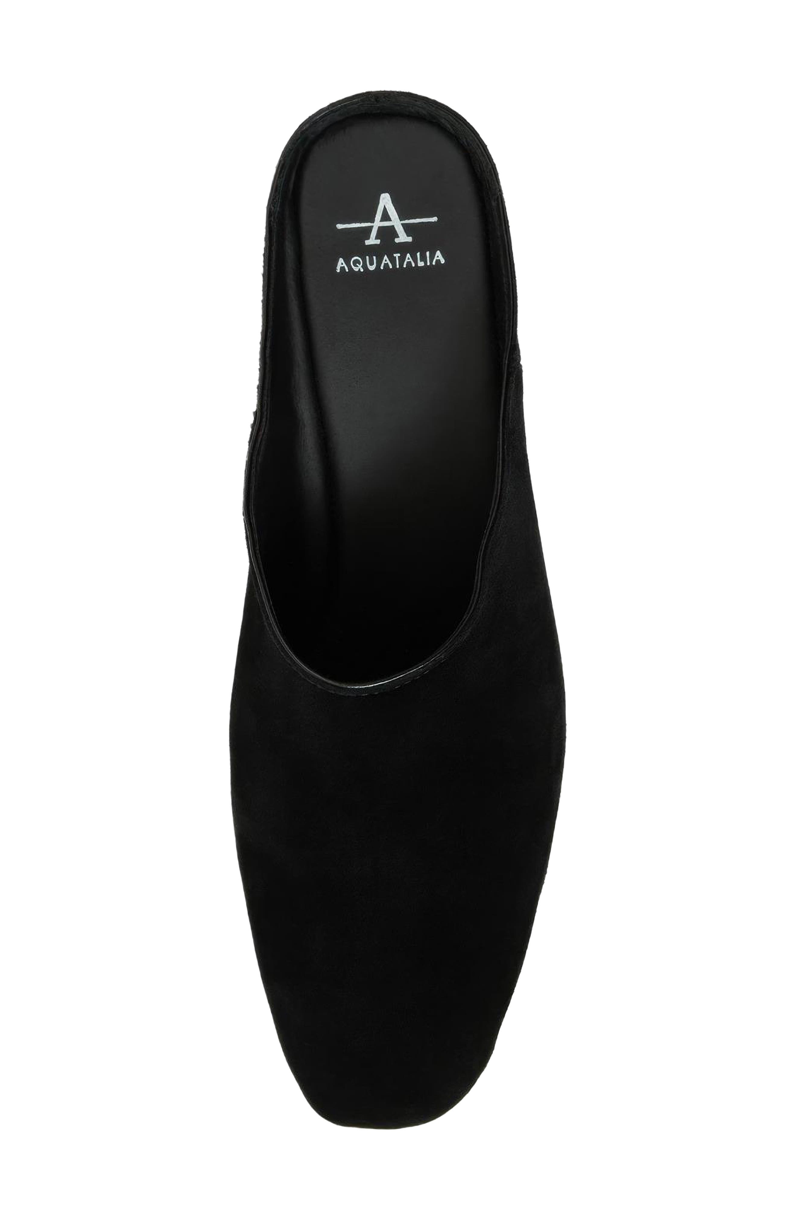 Umama Weatherproof Mule, Alternate, color, BLACK SUEDE