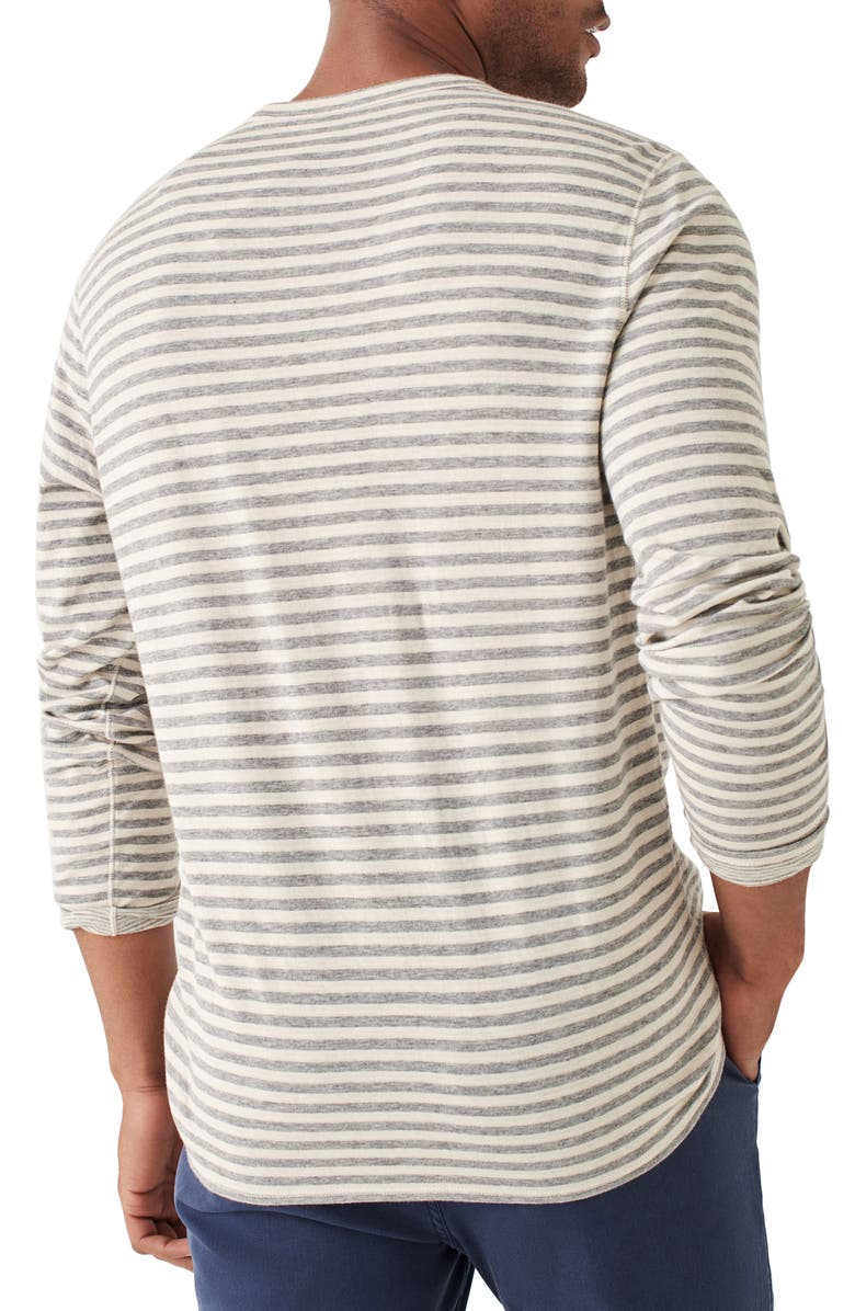Faherty Cloud Stripe Reversible Long Sleeve T-Shirt, Alternate, color, 