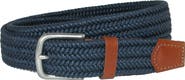 CrookhornDavis Men's Boca Braided Waxed Cotton Stretch Belt