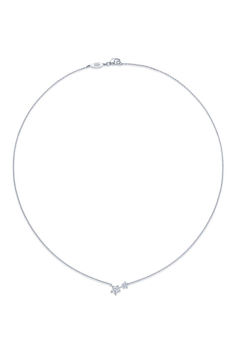 Star Set Diamond Pendant Necklace, Alternate, color, WHITE 2BR DIA 0.35 CTS