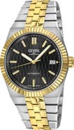 GEVRIL Pier 17 Swiss Automatic Bracelet Watch, 40mm