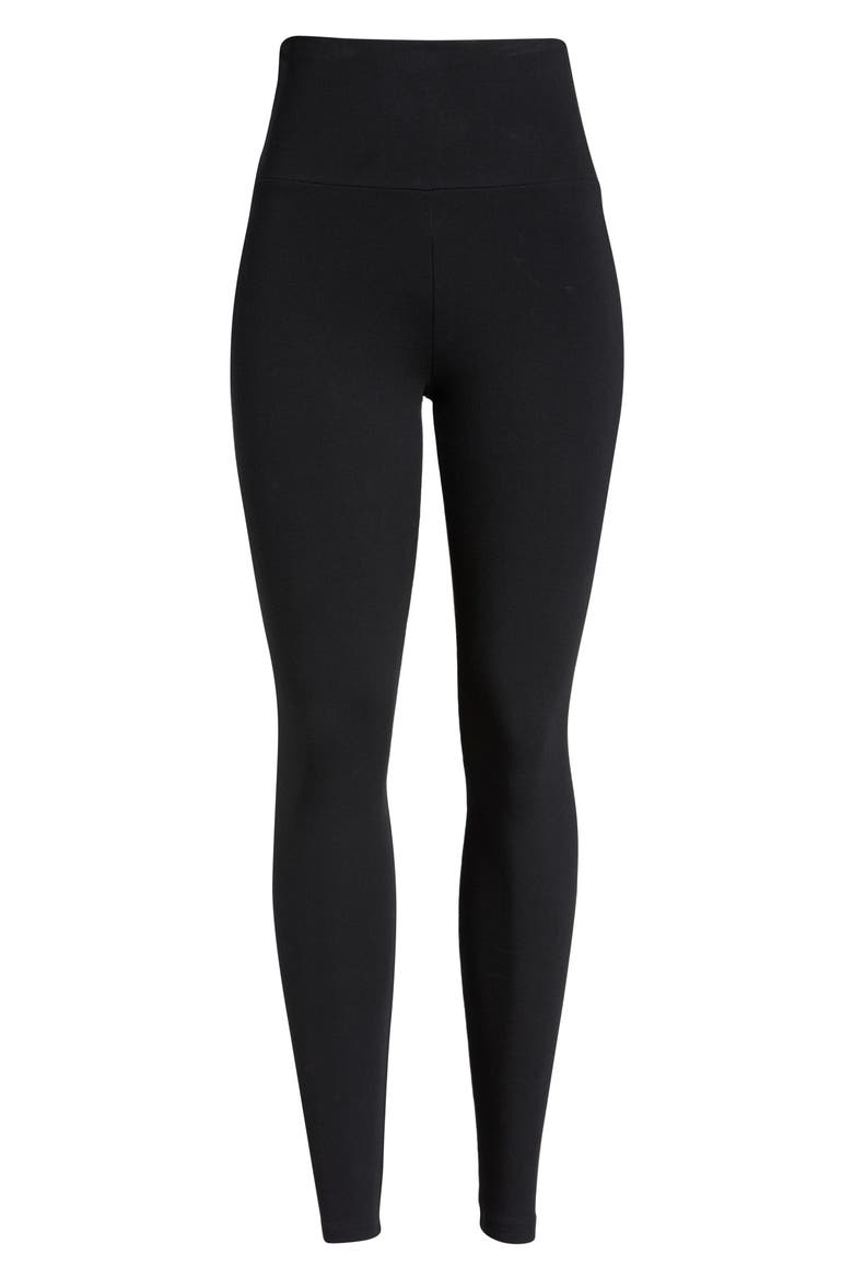 Saylor High Waist Leggings, Alternate, color, BLACK