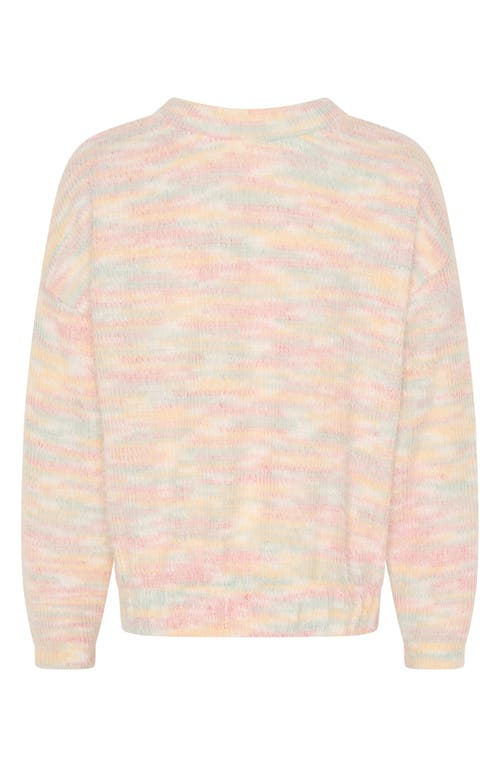 Tiny Tribe Kids' Bow Back Sweater In Pink