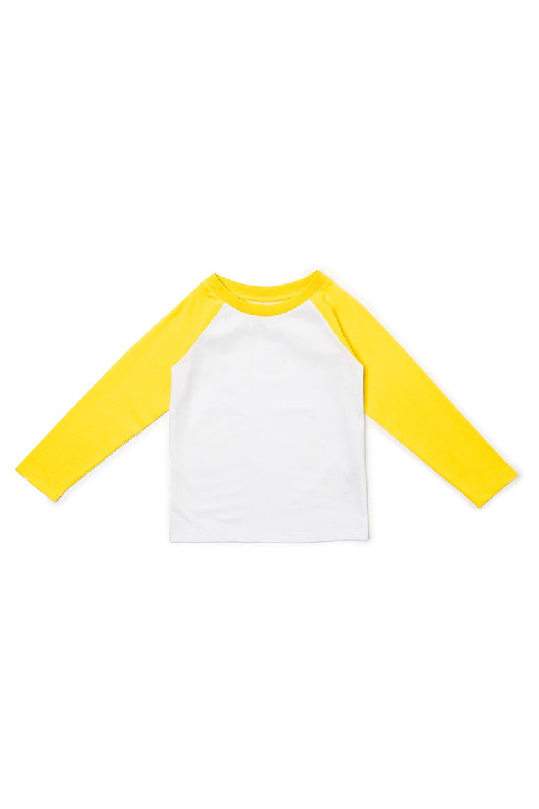 Baseball Tee, Main, color, Yellow