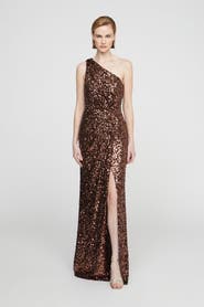 HALSTON Lexi Sequin Gown
