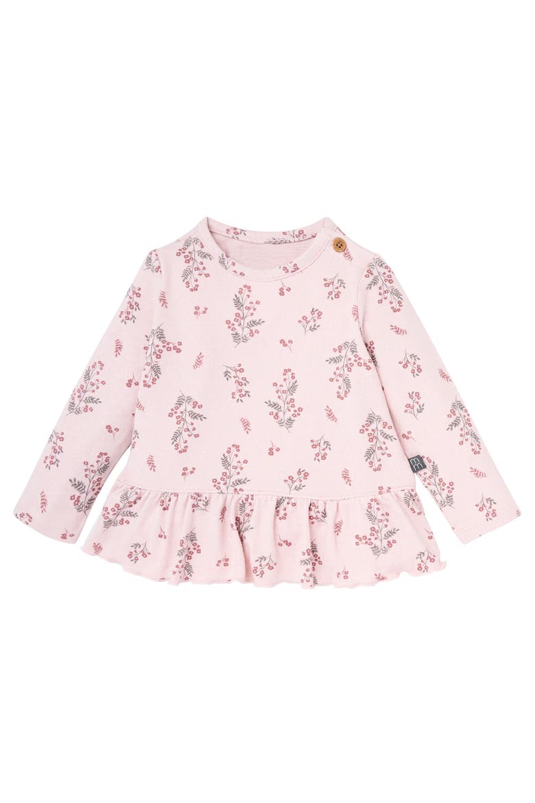 Peplum Top And Pants Set, Alternate, color, Blush