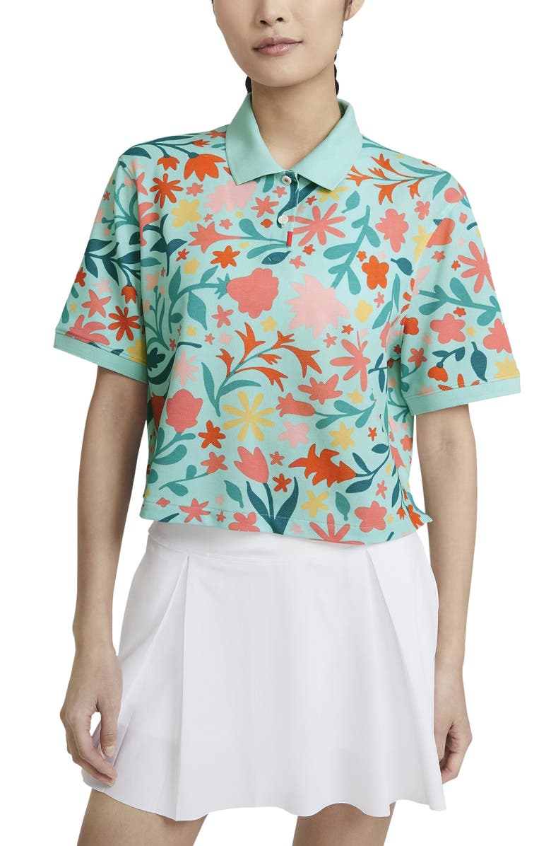 Nike Golf Floral Boxy Polo, Main, color,