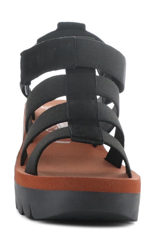 FLY LONDON FLY LONDON YOJI PLATFORM WEDGE SANDAL 